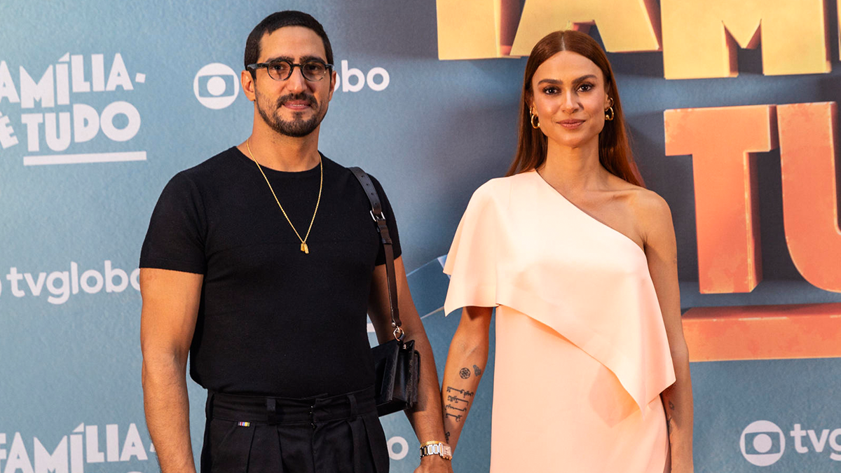 Renato Góes e Thaila Ayala comemoram parceria em “Família É Tudo”: “Muito gostoso”