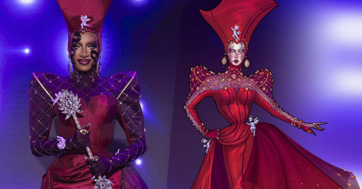 Entrevista | João Victor fala sobre design escolhido por Jaida Essence Hall para final de Drag Race: “Experiência surreal”
