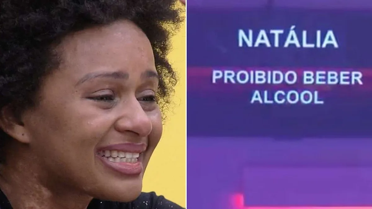 BBB22: produção proíbe Natália de beber após confusão