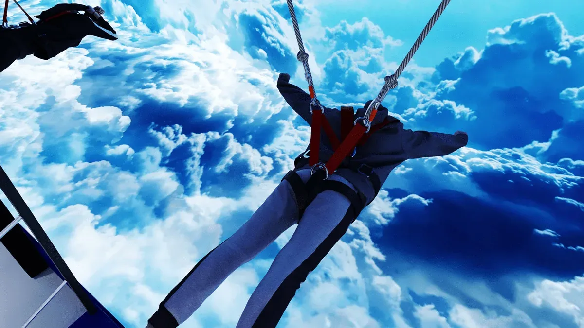 LATAM faz público voar durante o Rock in Rio 2022