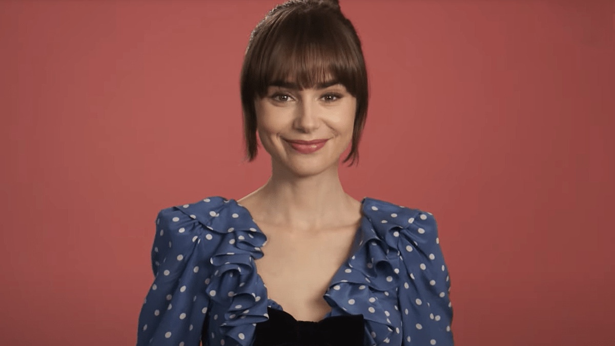Lily Collins promete reviravoltas na 4ª temporada de “Emily em Paris”; assista!