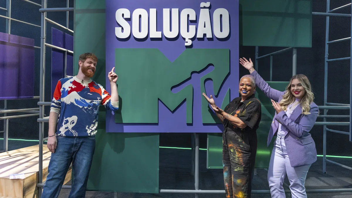 Erick Krominski, Giselle Santos e Carol Lourenço unem empreendedorismo e inovação no reality show Solução MTV